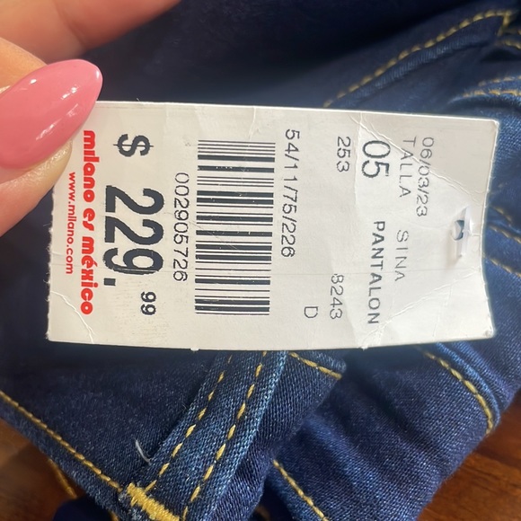 MILANO High Rise Super Skinny Blue Jeans! - Picture 14 of 14